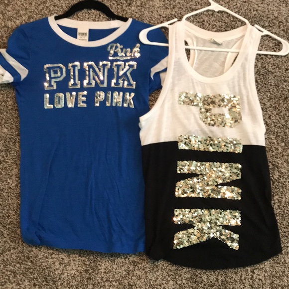 VS PINK shirts - Picture 1 of 1